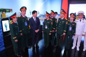 Nền tảng công nghệ AI quân sự, hướng tới các trợ lý ảo thông minh tại Triển lãm Thành tựu đất nước