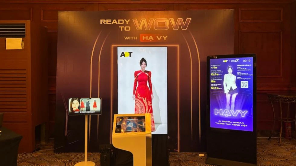 AI Digital Human đầu tiên của Việt Nam gây chú ý tại Internet Day 2023