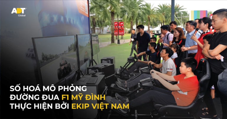 Số hóa đường đua F1 Mỹ Đình bằng công nghệ 3D và mô phỏng đua xe